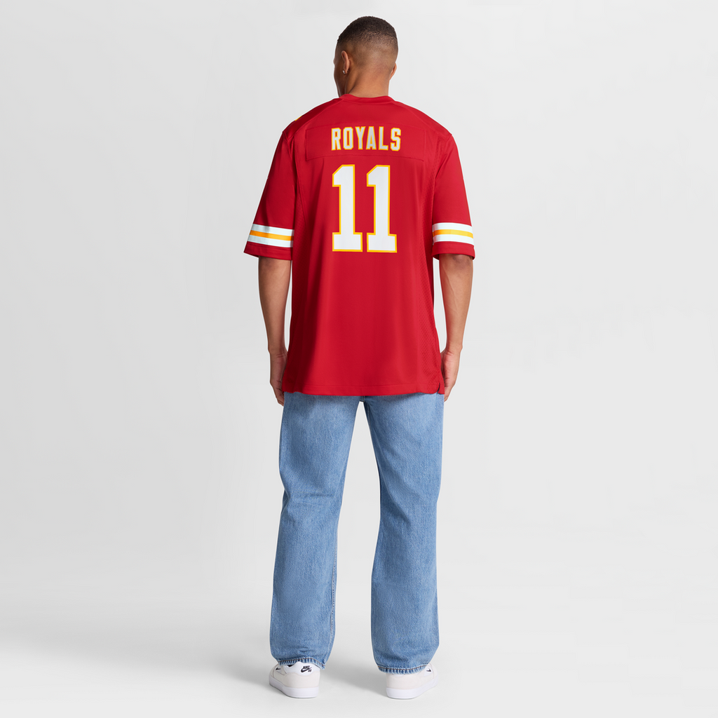 Jalen Royals Kansas City Chiefs Team Game Jersey - Red