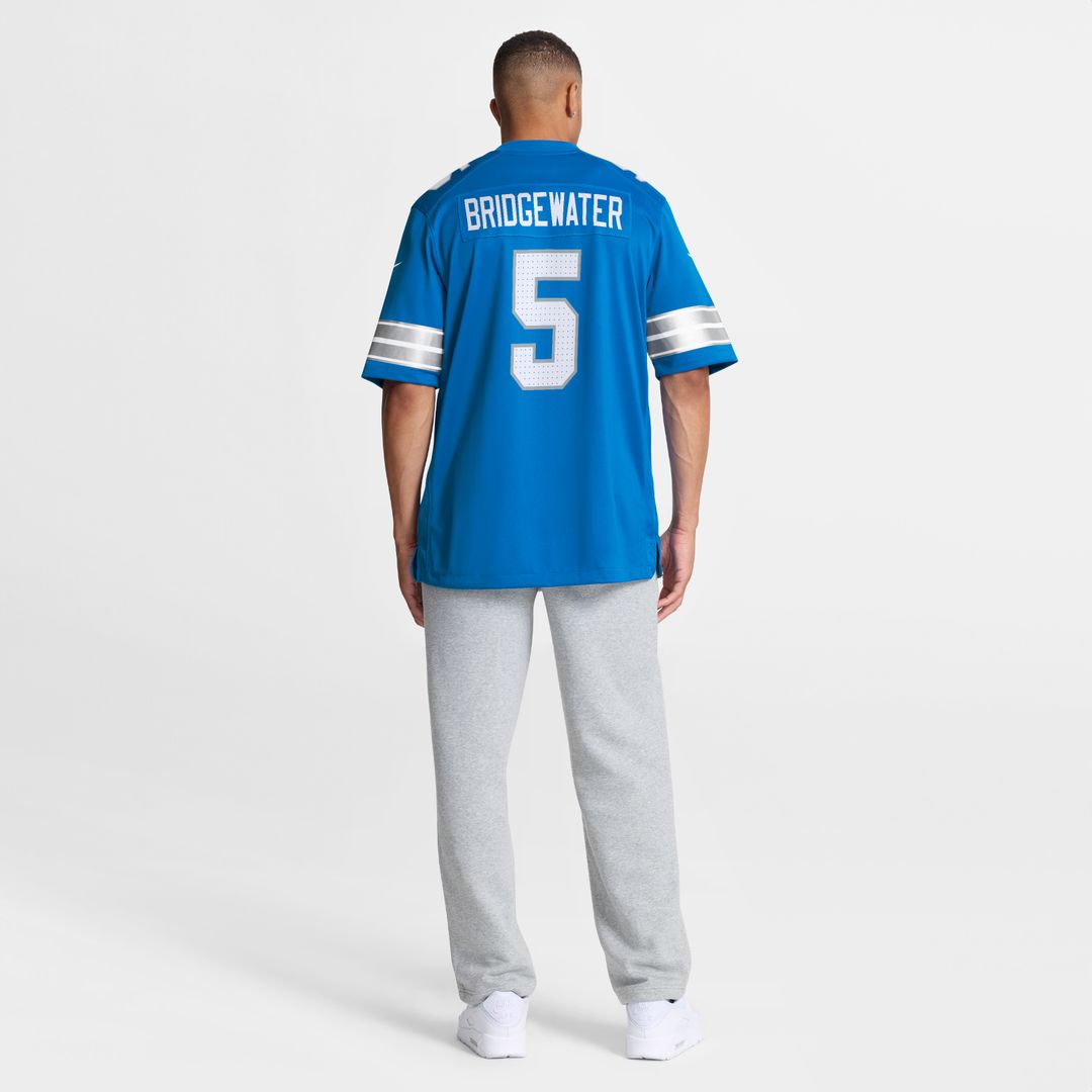 Teddy Bridgewater Detroit Lions Team Game Jersey - Blue