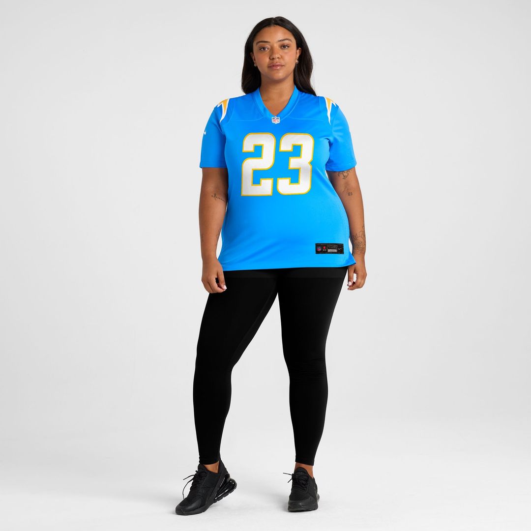 Tony Jefferson Los Angeles Chargers Nike Women's Team Game Jersey -  Powder Blue