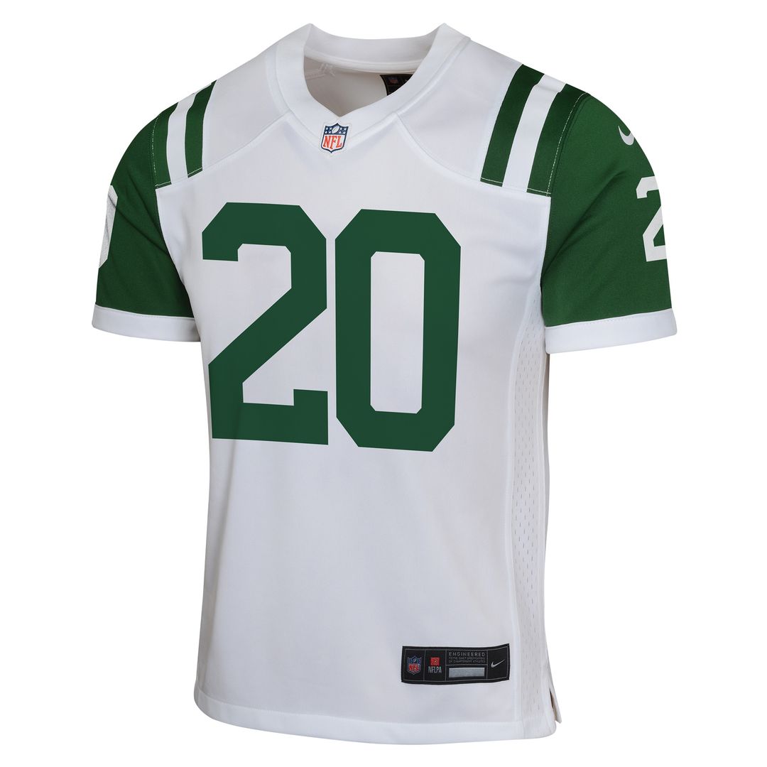 Breece Hall New York Jets Youth Game Jersey - White