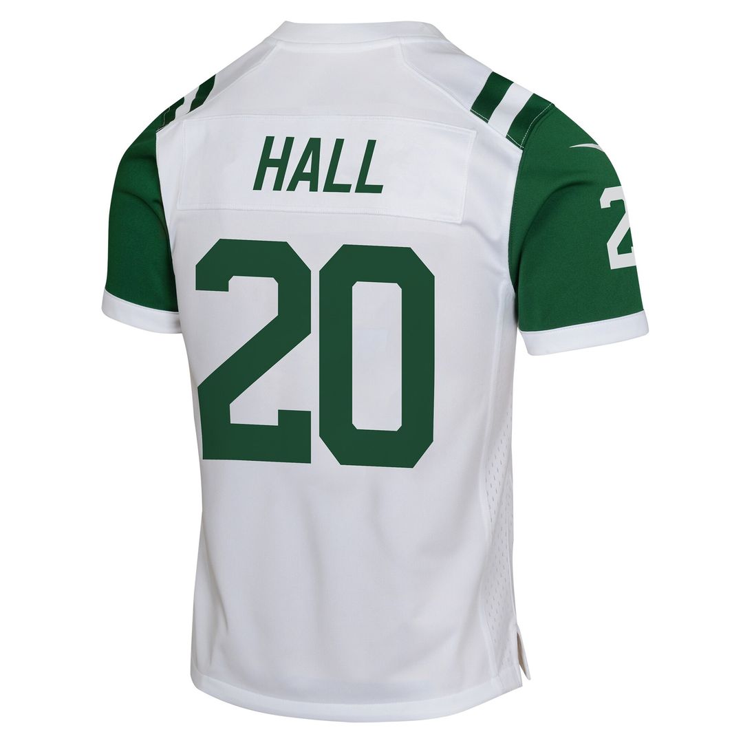 Breece Hall New York Jets Youth Game Jersey - White