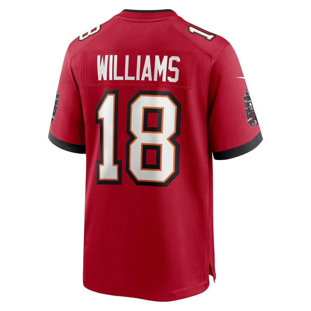 Josh Williams Tampa Bay Buccaneers Team Game Jersey - Red