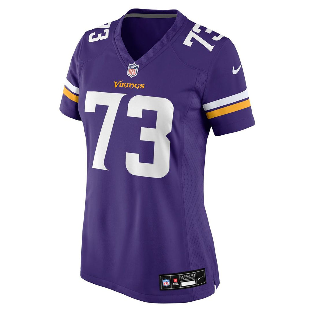 Walter Rouse Minnesota Vikings Women's Team Game Jersey - Purple