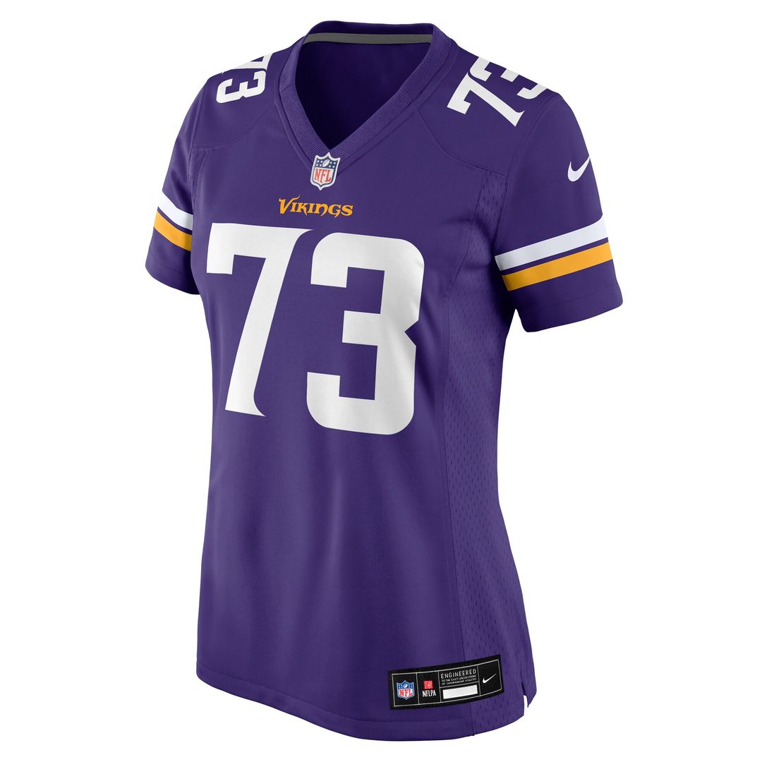 Walter Rouse Minnesota Vikings Women's Team Game Jersey - Purple