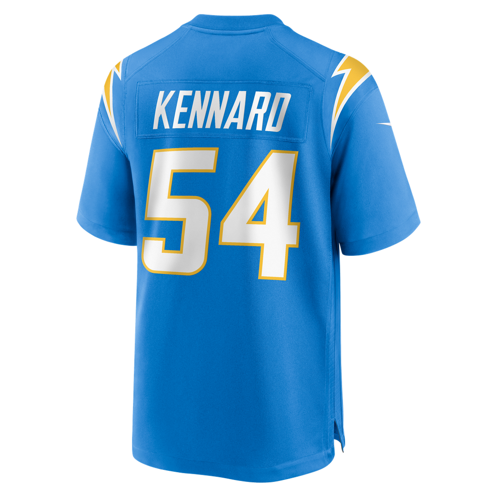 Kyle Kennard Los Angeles Chargers Team Game Jersey - Powder Blue