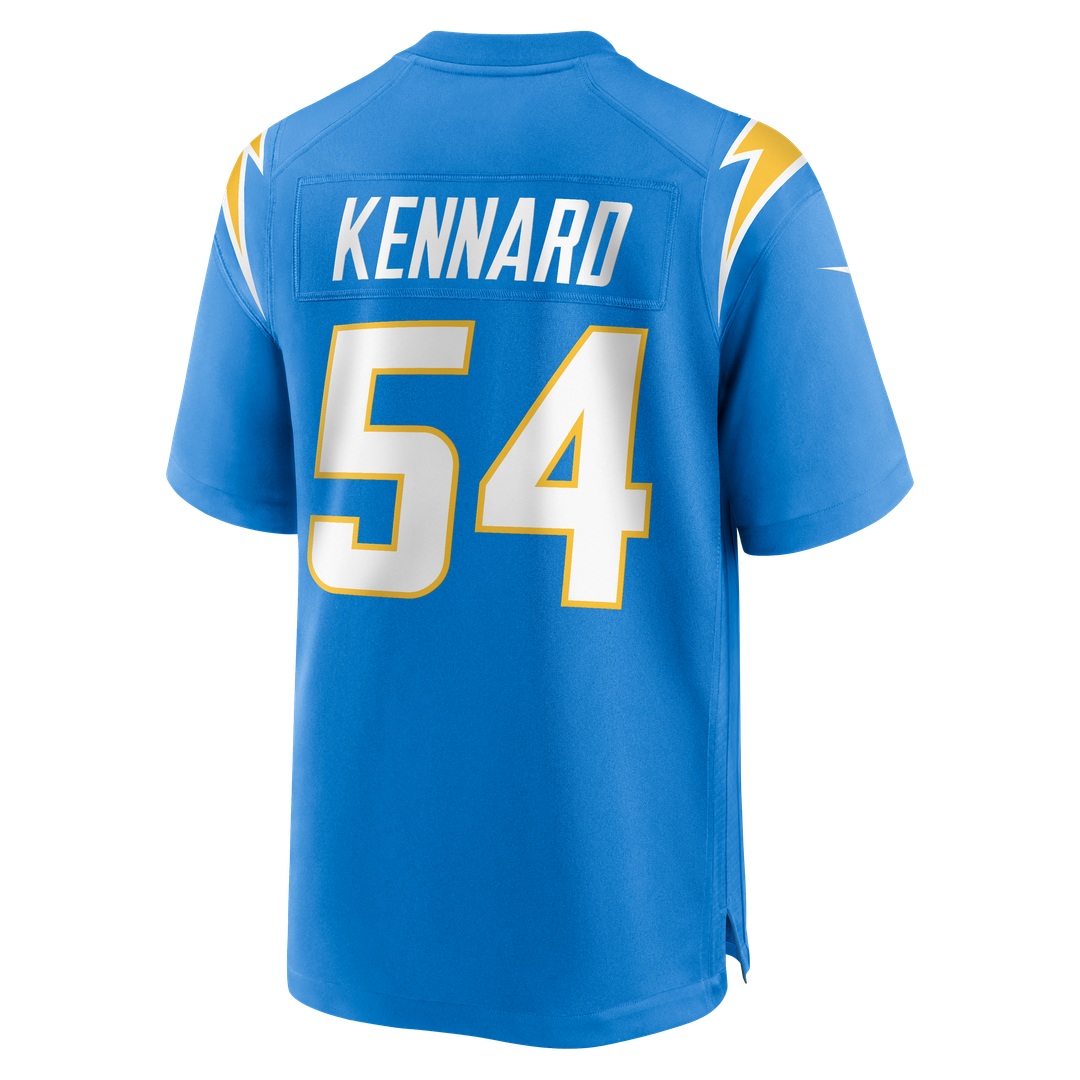 Kyle Kennard Los Angeles Chargers Team Game Jersey - Powder Blue