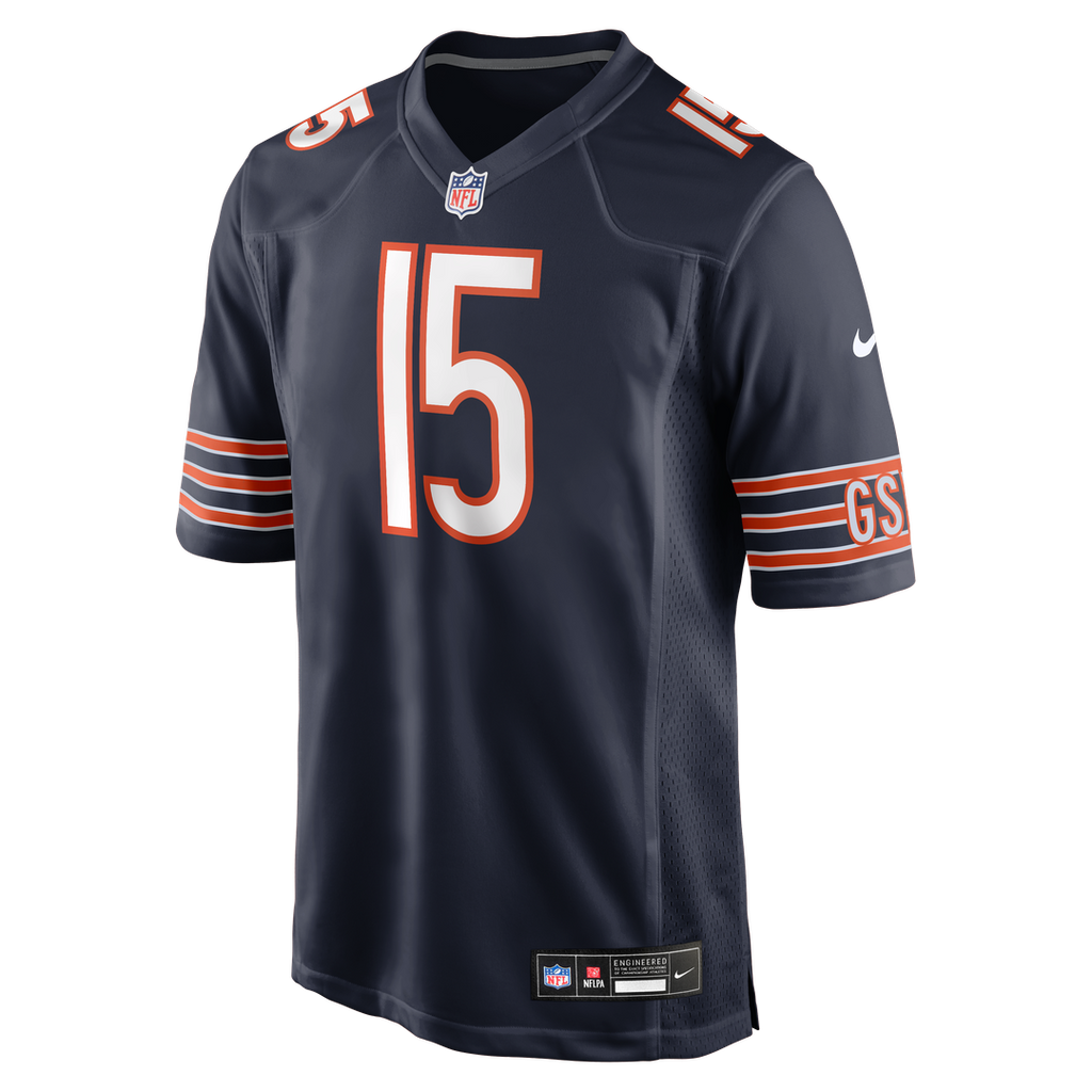 Rome Odunze Chicago Bears Nike  Player Game Jersey - Navy