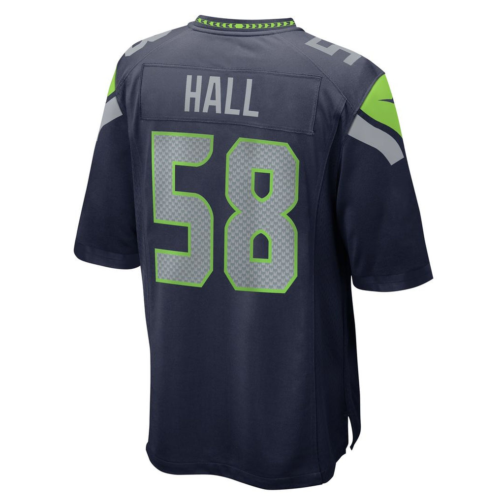 Derick Hall Seattle Seahawks Game Jersey - College Navy