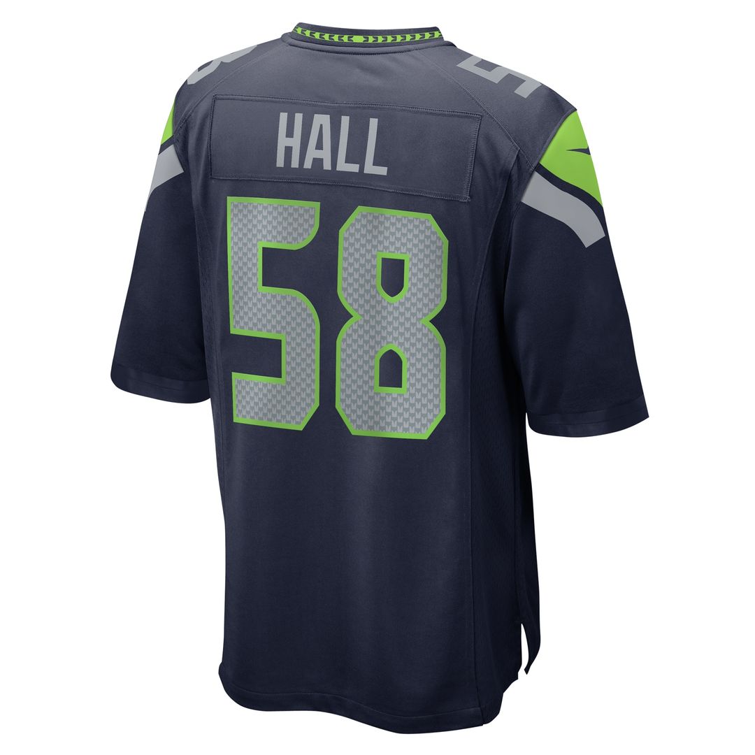 Derick Hall Seattle Seahawks Game Jersey - College Navy