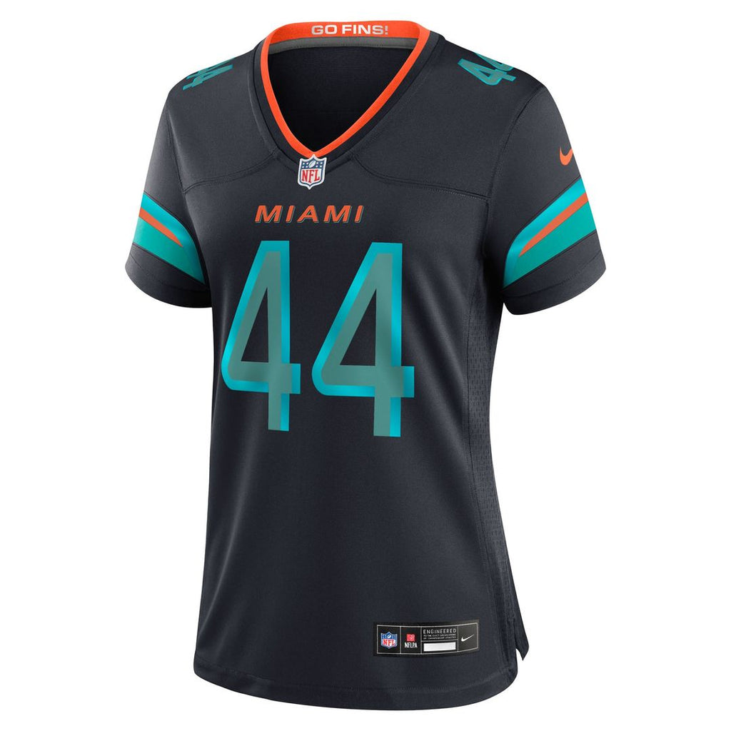Chop Robinson Miami Dolphins Women's 2025 Rivalries Collection Game Jersey - Pitch Blue