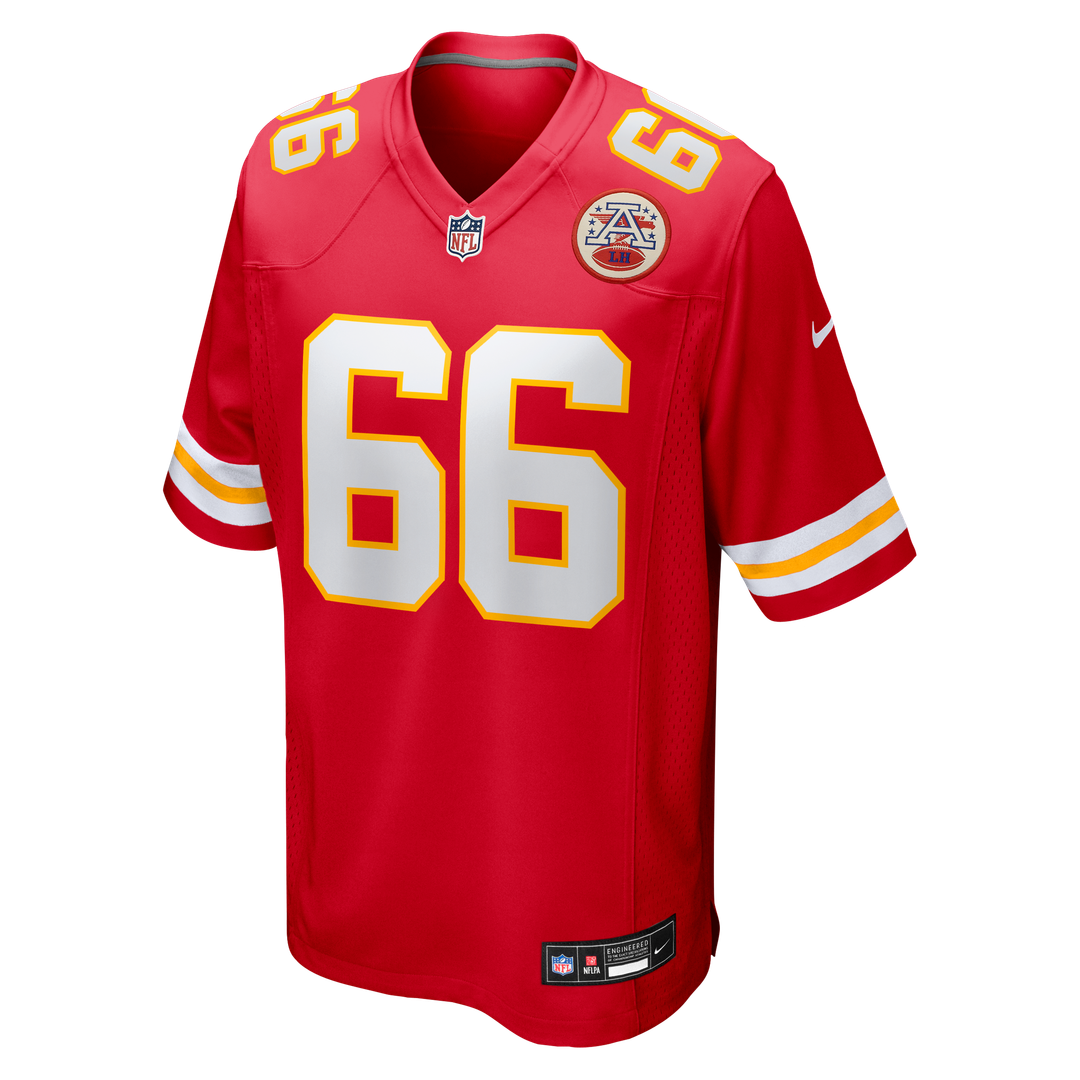 Mike Caliendo Kansas City Chiefs Game Player Jersey - Red