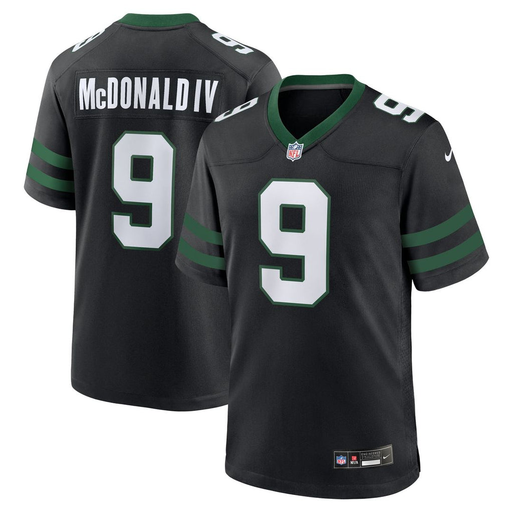 Will McDonald IV New York Jets Team Game Jersey - Legacy Green