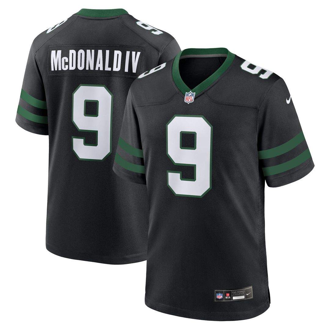 Will McDonald IV New York Jets Team Game Jersey - Legacy Green