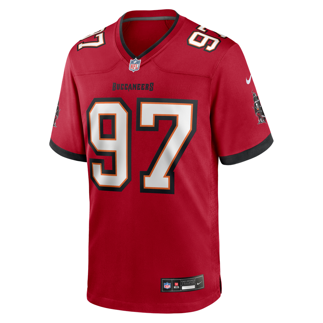Al-Quadin Muhammad Tampa Bay Buccaneers Team Game Jersey - Red
