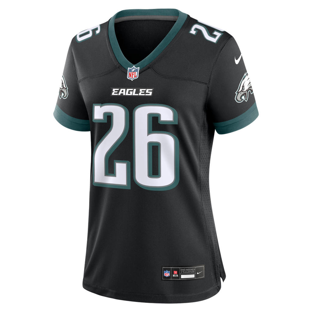 Saquon Barkley Philadelphia Eagles Women's Game Jersey - White