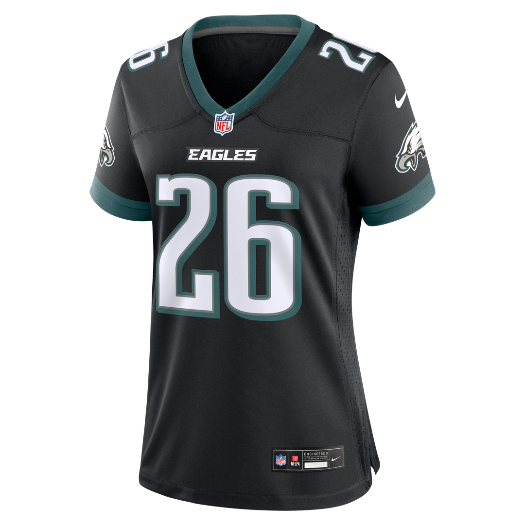 Saquon Barkley Philadelphia Eagles Women's Game Jersey - White