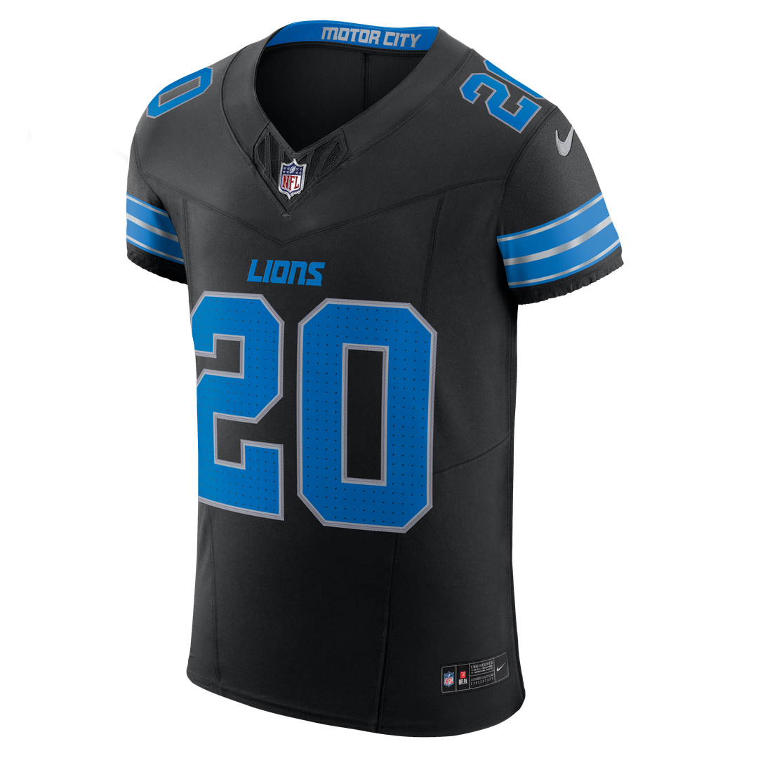 Barry Sanders Detroit Lions Alternate Vapor F.U.S.E. Elite Jersey - Black