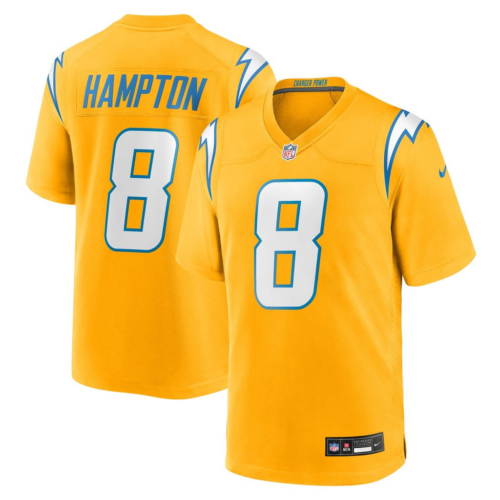 Omarion Hampton Los Angeles Chargers Game Player Jersey - Powder Blue