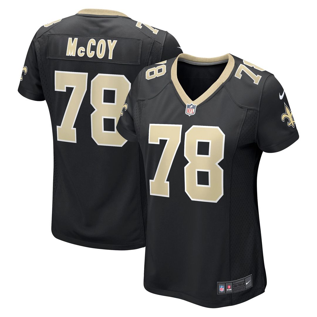 Erik Mccoy New Orleans Saints Women's Game Jersey - Black