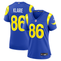 Max Klare Los Angeles Rams Women's Team Game Jersey - Royal