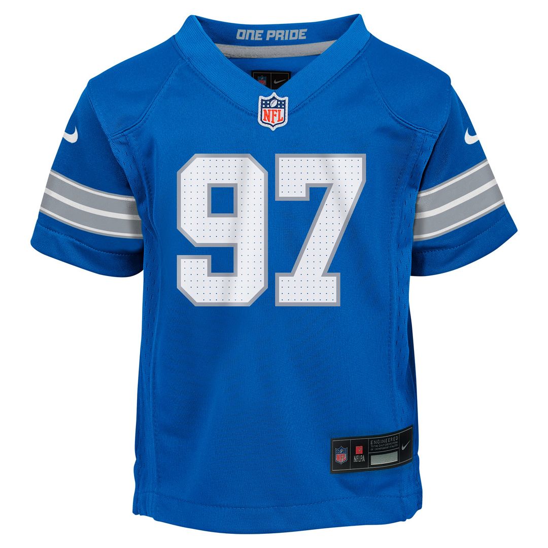 Aidan Hutchinson Detroit Lions Toddler Game Jersey - Blue