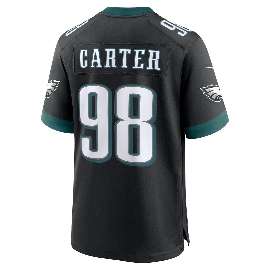 Jalen Carter Philadelphia Eagles Alternate Game Jersey - Kelly Green