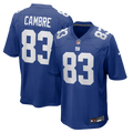 Dalen Cambre New York Giants Nike Team Game Jersey -  Royal