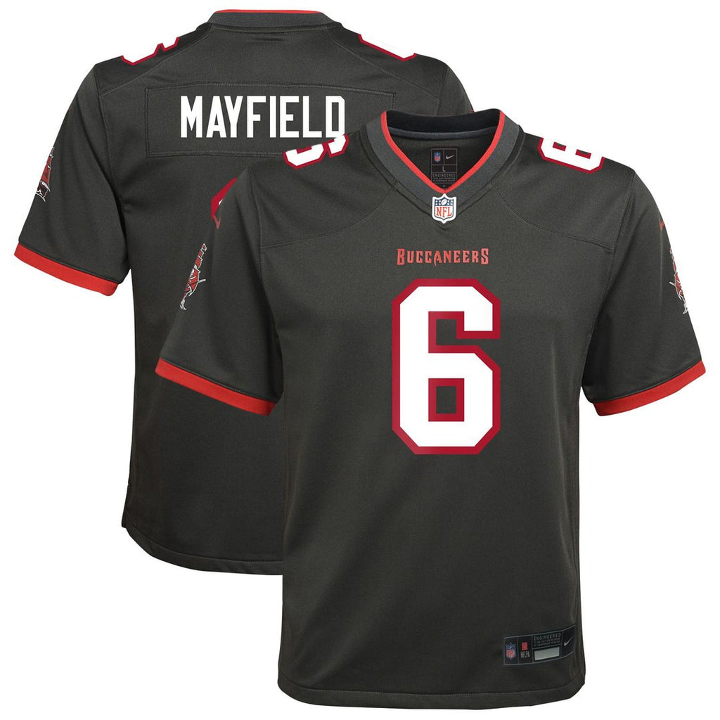 Baker Mayfield Tampa Bay Buccaneers Youth Game Jersey - White