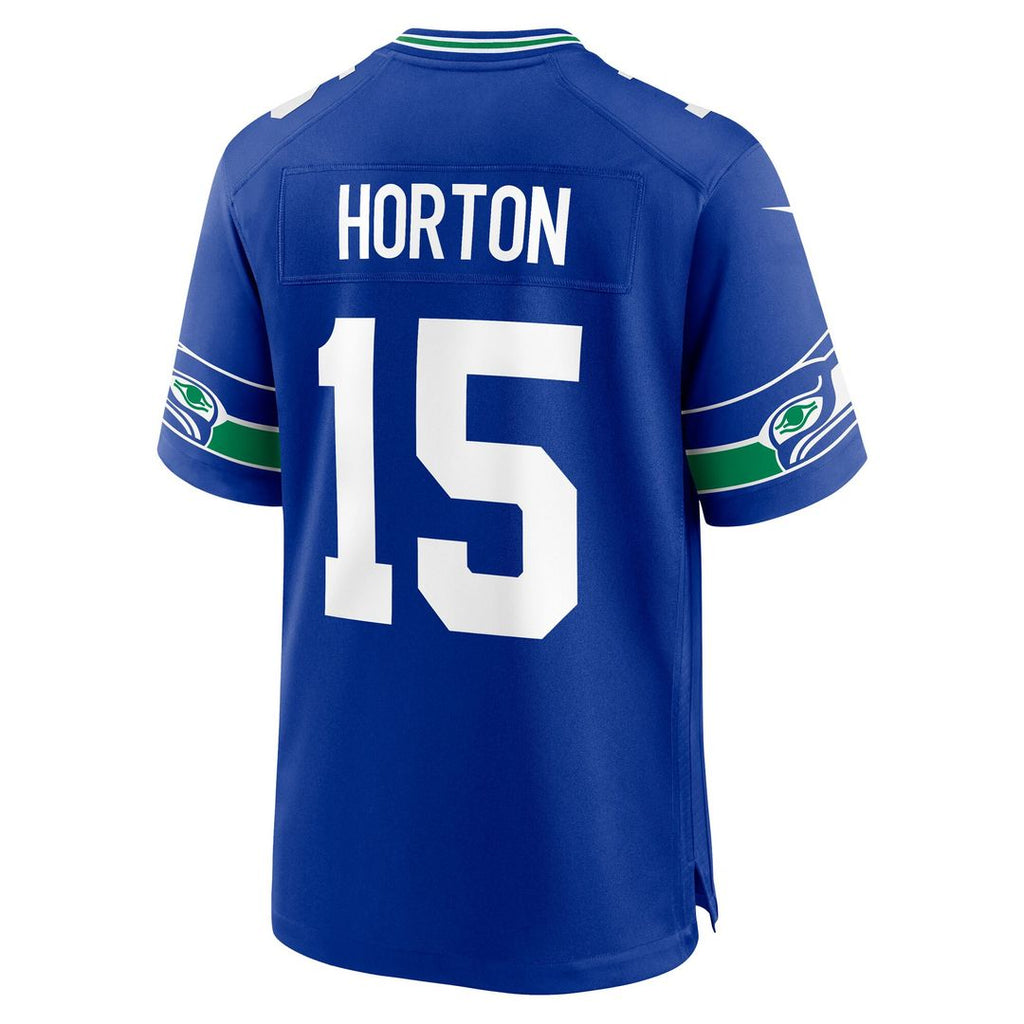 Tory Horton Seattle Seahawks Team Game Jersey - College Navy
