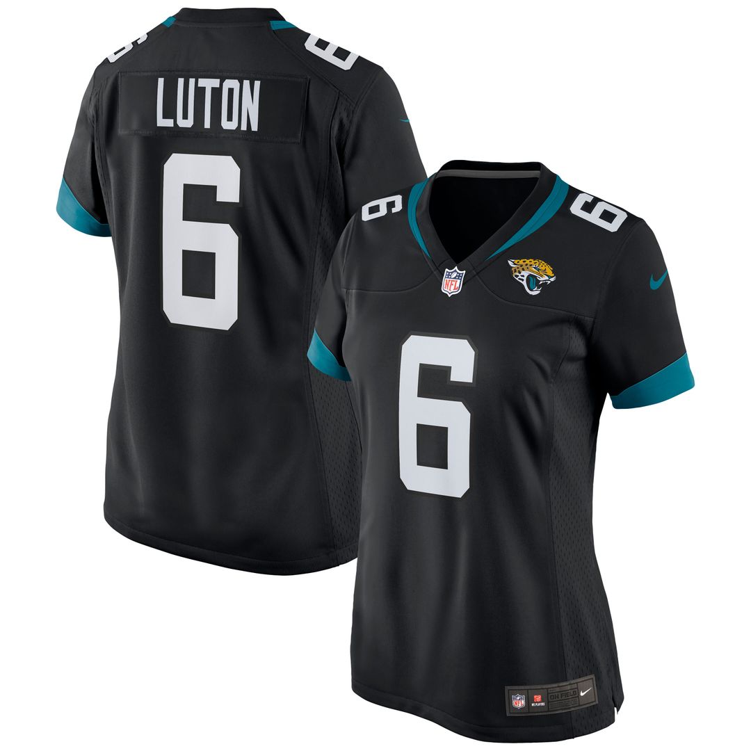 Jake Luton Jacksonville Jaguars Women's Game Jersey - Black
