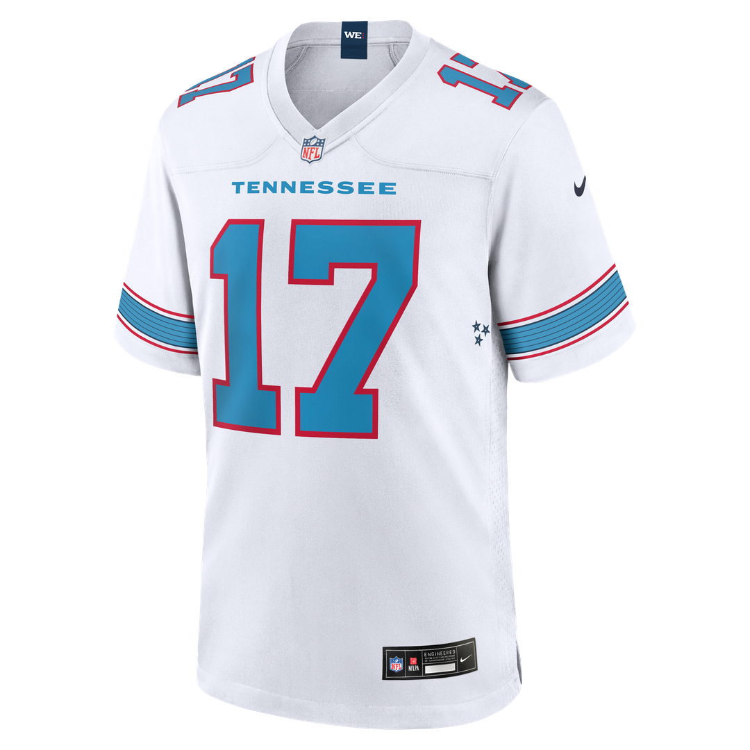 Chimere Dike Tennessee Titans Game Jersey - White
