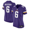 Dwight McGlothern Minnesota Vikings Women's Team Game Jersey - Purple