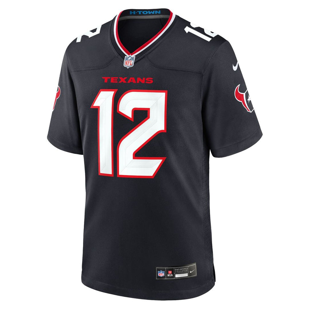Nico Collins Houston Texans Alternate Game Jersey - Red
