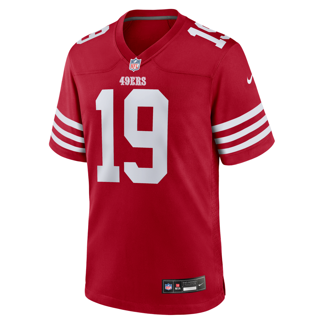 Trent Taylor San Francisco 49ers Team Game Jersey - Scarlet
