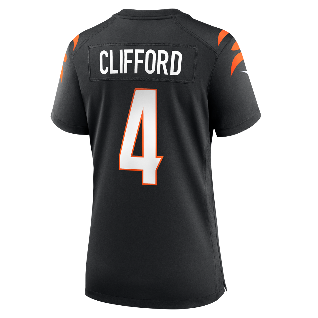 Sean Clifford Cincinnati Bengals Women's Team Game Jersey - Black