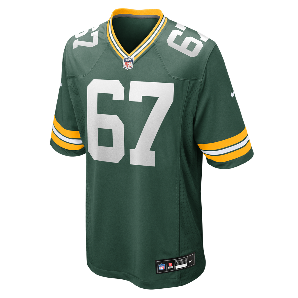 Donovan Jennings Green Bay Packers Team Game Jersey - Green