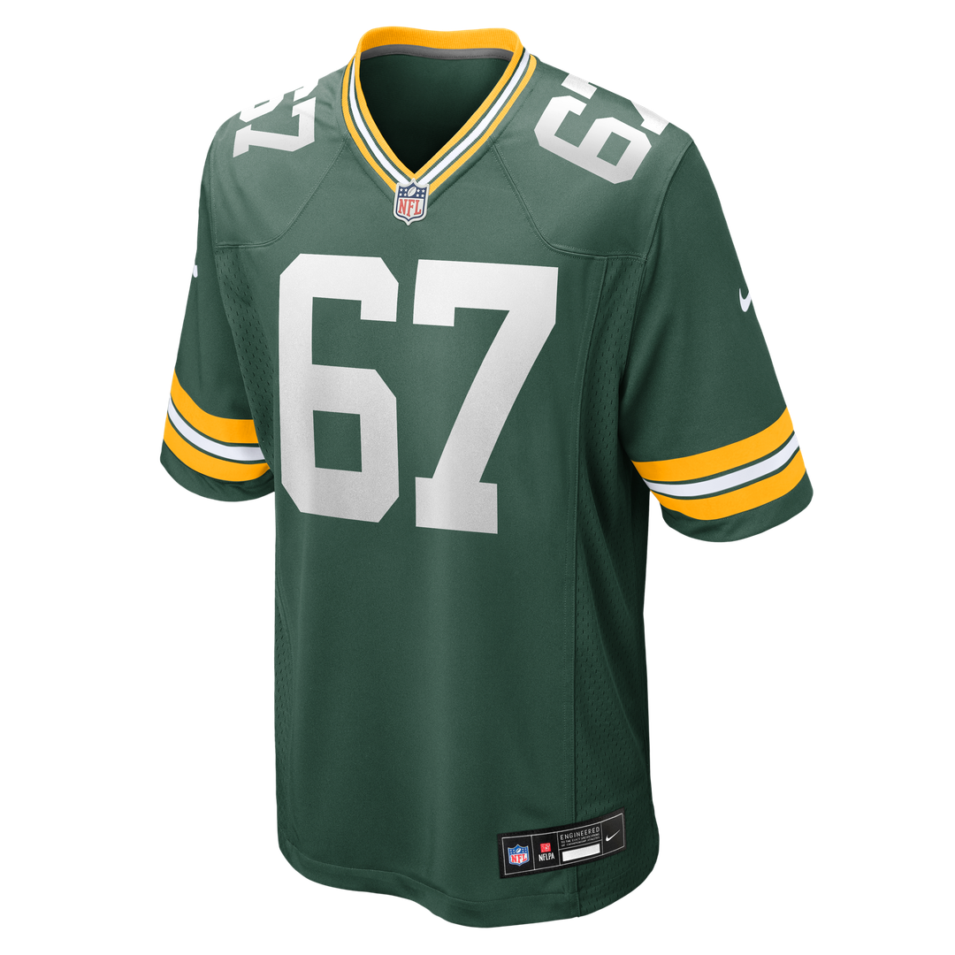 Donovan Jennings Green Bay Packers Team Game Jersey - Green