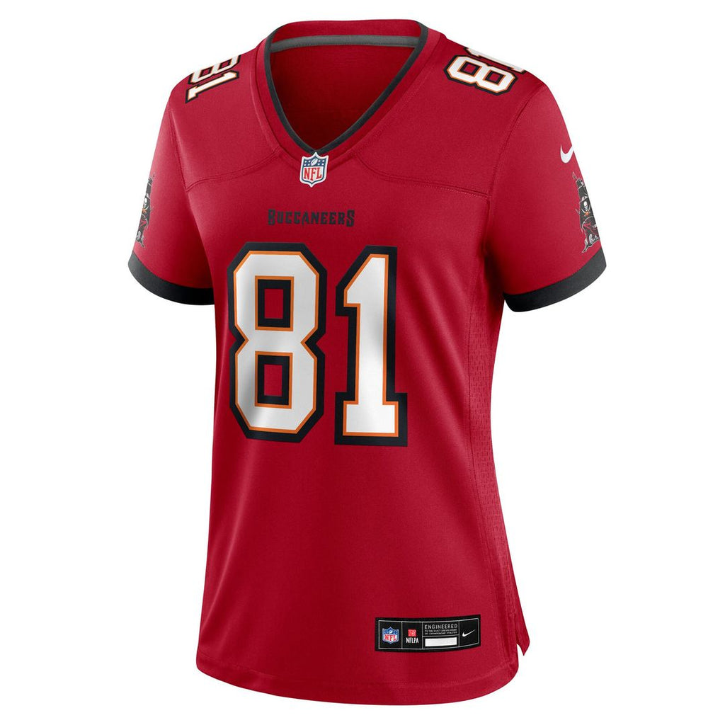 Ryan Miller Tampa Bay Buccaneers Women's Team Game Jersey - Red