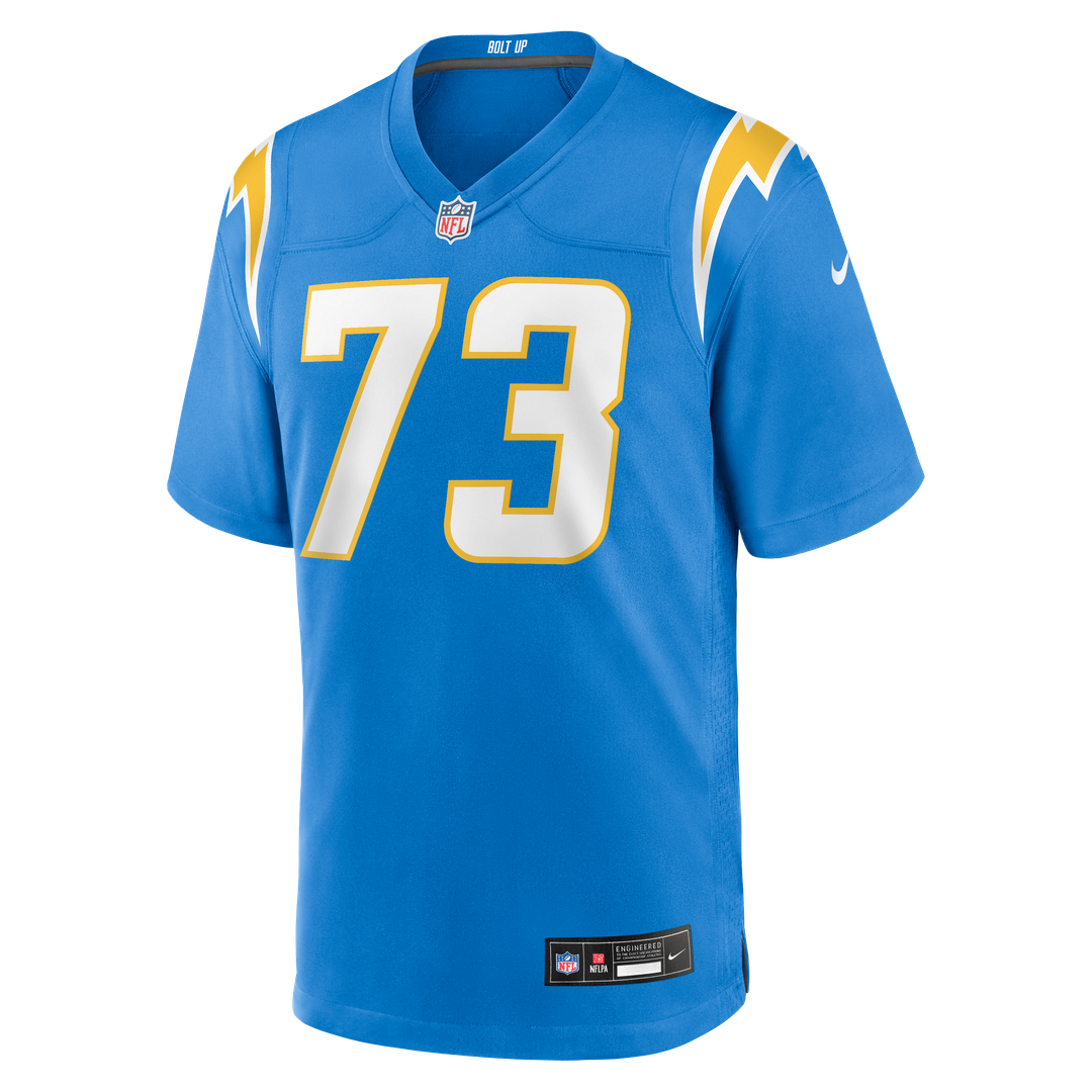 Alex Harkey Los Angeles Chargers Team Game Jersey - Powder Blue