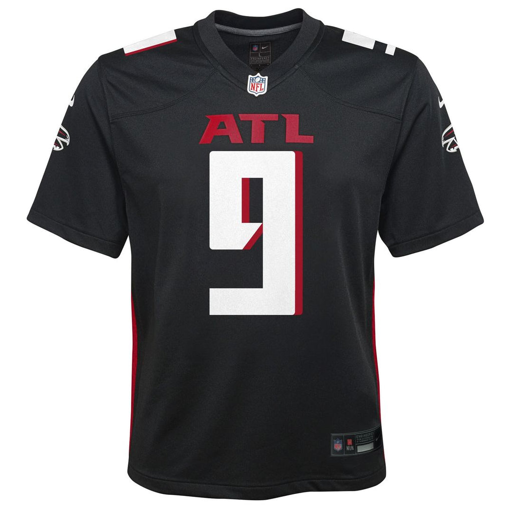 Michael Penix Jr. Atlanta Falcons Youth Team Game Jersey - Black