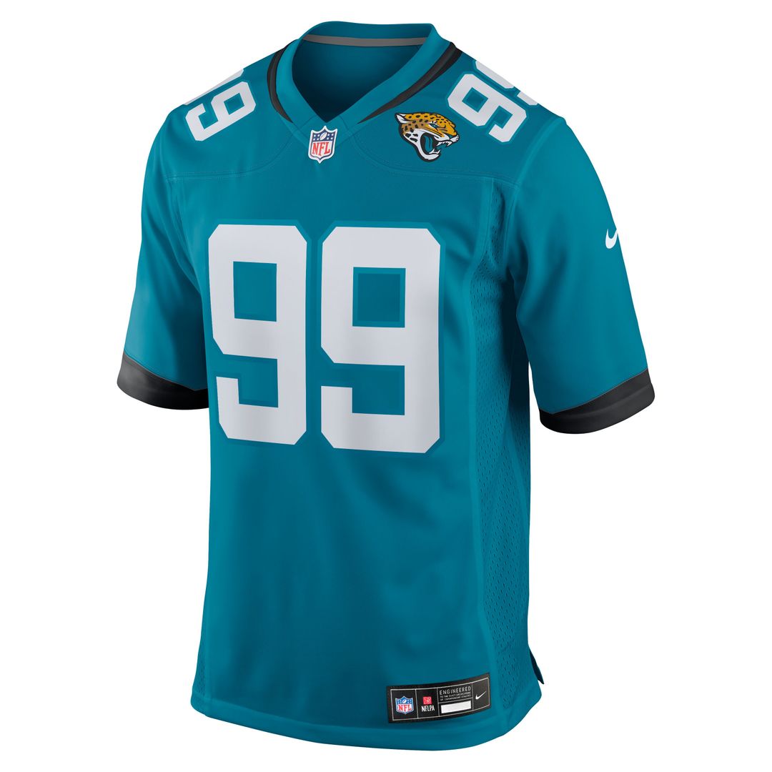 Ruke Orhorhoro Jacksonville Jaguars Team Game Jersey - Teal