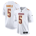 Jayden Daniels Washington Commanders Fashion Jersey - Tundra White