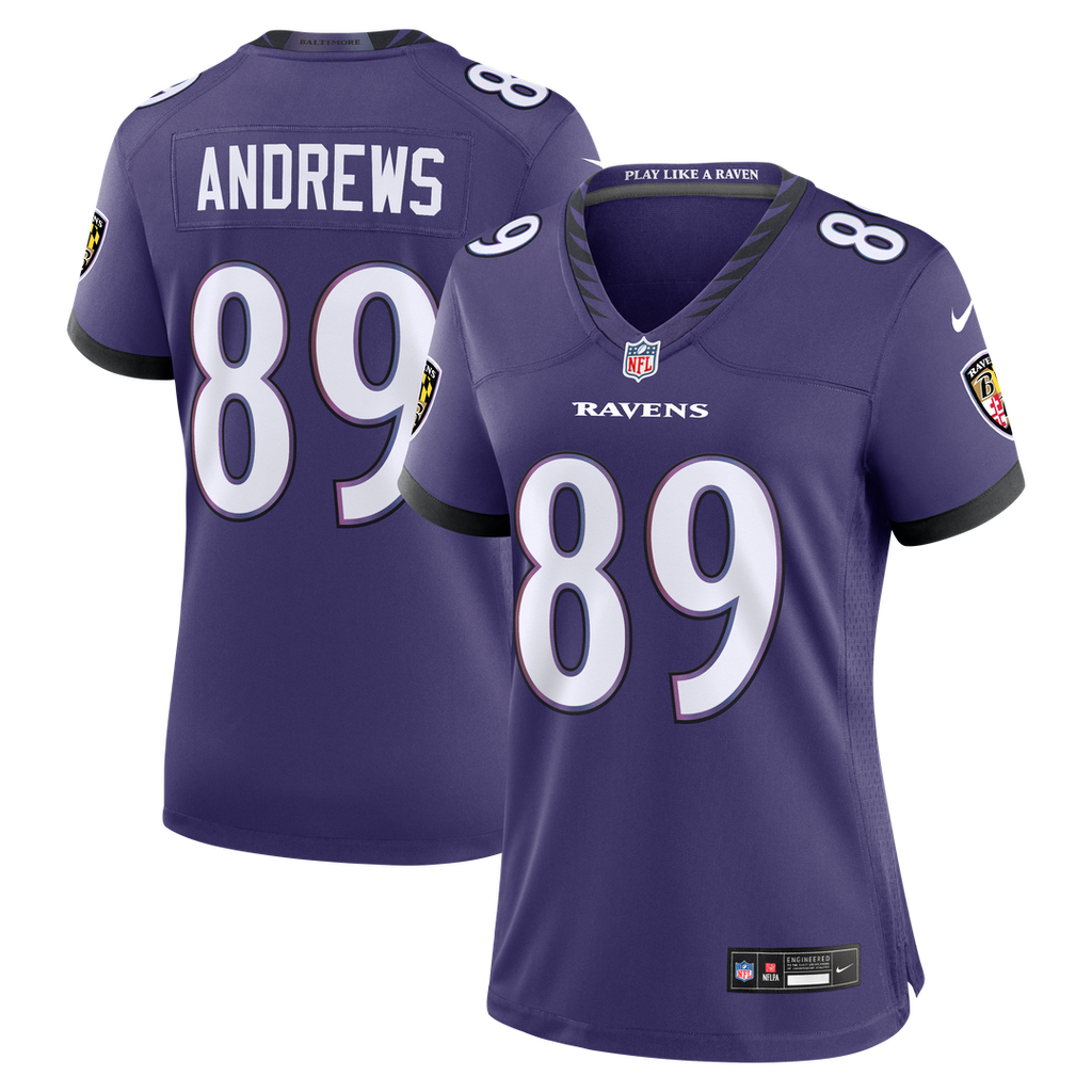 Mark Andrews Baltimore Ravens Women's Team Game Jersey - Purple