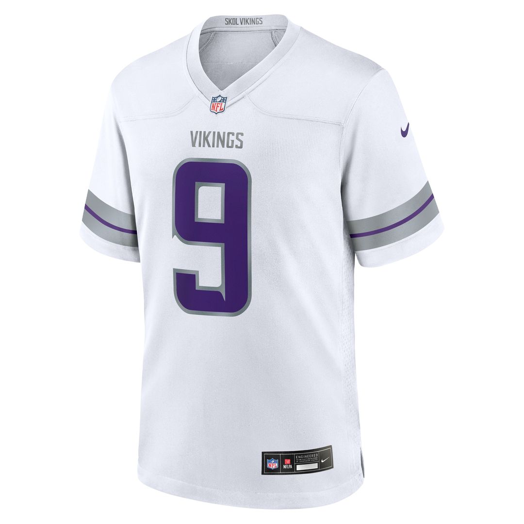 J.J. McCarthy Minnesota Vikings Player Game Jersey - Purple