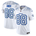Dawson Knox Buffalo Bills 2025 Rivalries Collection Stitched Limited Jersey - White