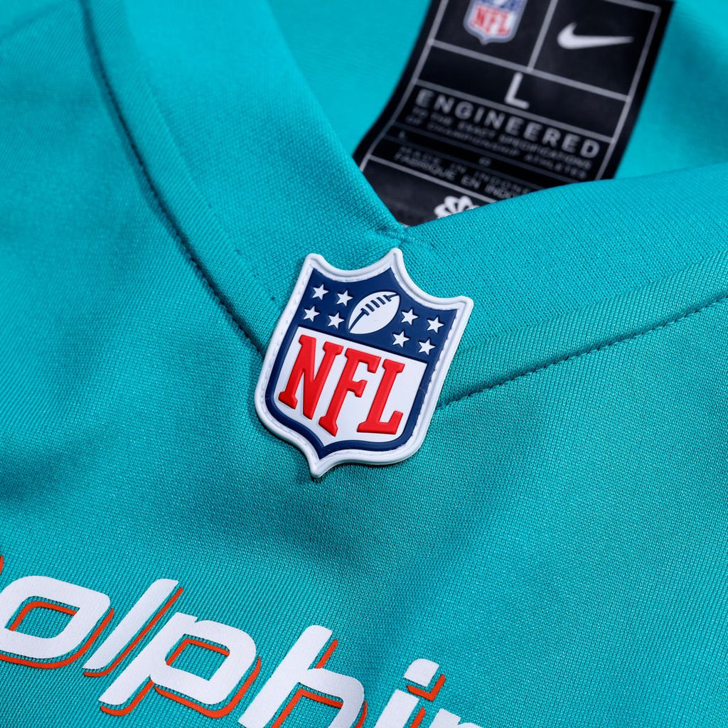 Kion Smith Miami Dolphins Game Jersey - Aqua