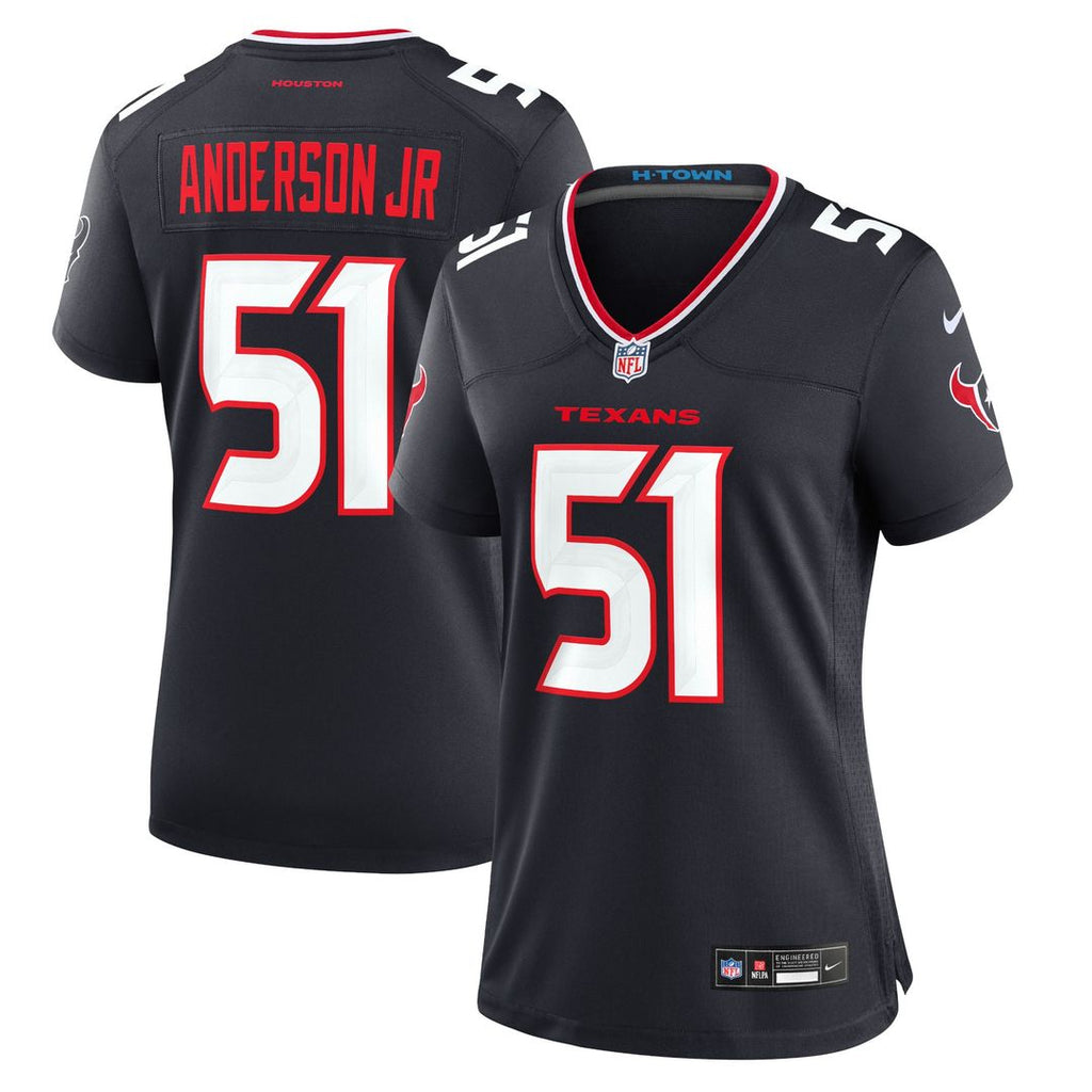Will Anderson Jr. Houston Texans Women's Alternate Game Jersey - Red