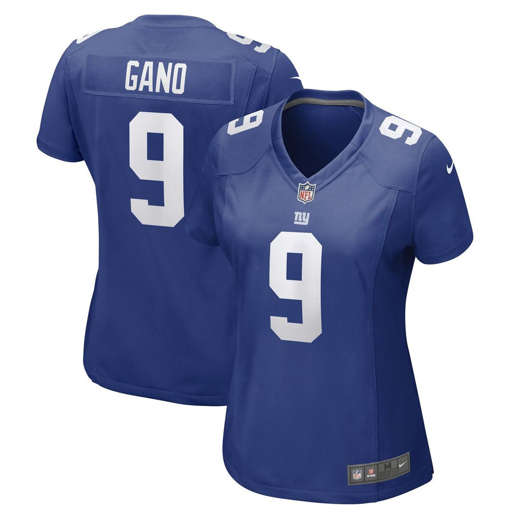 Graham Gano New York Giants Women's Team Game Player Jersey - Royal