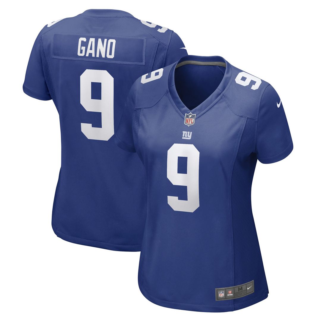 Graham Gano New York Giants Women's Team Game Player Jersey - Royal