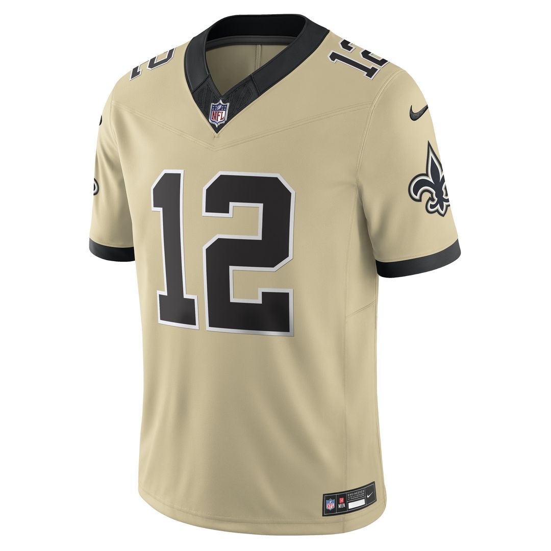 Chris Olave New Orleans Saints Gameday Golds Alternate Vapor F.U.S.E. Limited Jersey - Gold